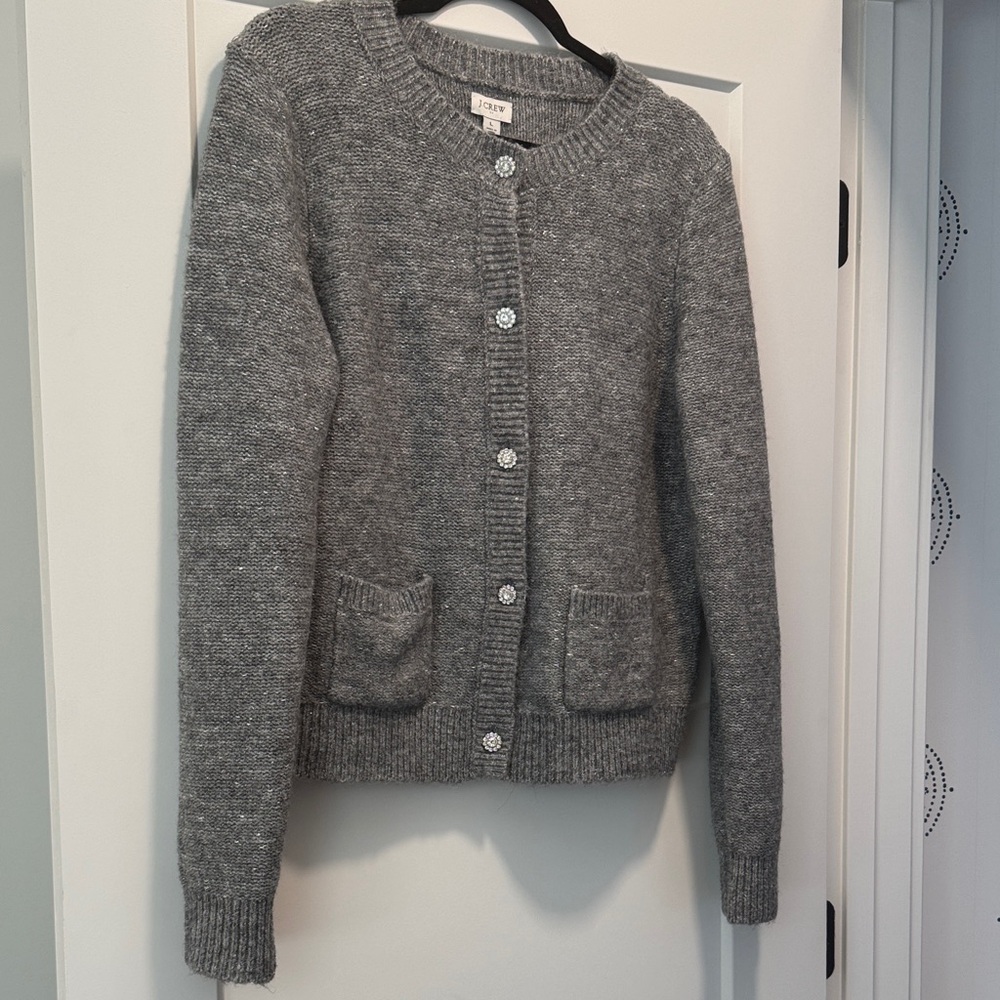 J. Crew Gray Women's Cardigan